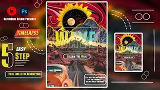 Photo Manipulation in Photoshop | Wave!#socialmedia design