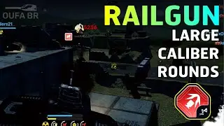 RAILGUN Mk8 + LARGE CALIBER ROUNDS - Tanki Online