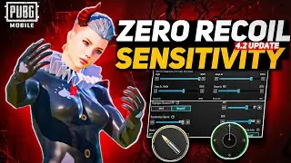PUBG 4.2 UPDATE SENSITIVITY CODE | PUBG BEST SENSITIVITY SETTINGS | PUBG ZERO RECOIL SENSITIVITY 