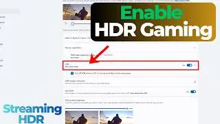 How to Enable HDR on Windows 11. HDR Streaming Gaming.