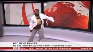BBC News Dancer live on BBC News