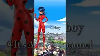 Miraculous #Ladybug #Characters as #Boy #girl #short #Edit