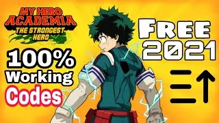 MHA: THE STRONGEST HERO CODES OCTOBER 2021 | MHA STRONGEST HERO CODES | THE STRONGEST HERO CODES