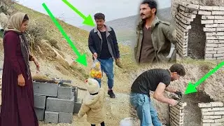 Should she trust this young man?What is his purpose in building a fireplace in cave for Mahbouba?
