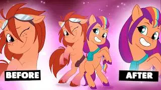 BEFORE AND AFTER MY LITTLE PONY: GENERATION 5 (CHARACTERS)