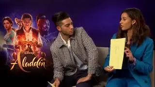 Naomi Scott and Mena Massoud 