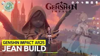GENSHIN IMPACT JEAN BUILD | AR25 HOW I BUILD JEAN IN GENSHIN IMPACT