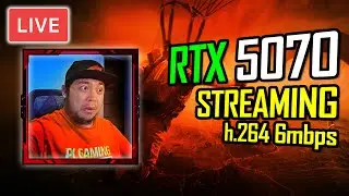 🔴 STREAMING with RTX 5070! 🚀🔥 Using Updated OBS Settings.. Does it Look BETTER??