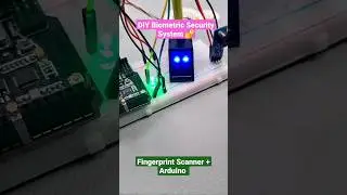 Keeping your Property Safe with a Fingerprint Scanner and Arduino Security System 😲😎🔐 