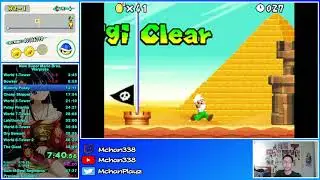 New Super Mario Bros. Speedrun - 48:09 [Warpless]