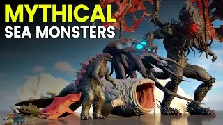 MASSIVE Mythical Sea Monsters Size Comparison | CTHULHU Vs BEHEMOTH