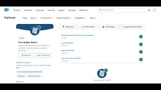 Learn About Flow Variables | Flow Builder Basics |  | Trailhead | Salesforce | Virtual Internship