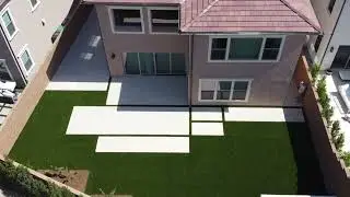 Modern design by landscape construction team in Irvine Orange County