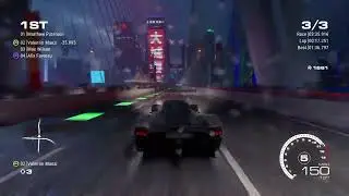 GRID Legends Aston Martin Valkyrie Test Drive in the Rain