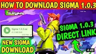 Sigma game new update 1.0.3/ Sigma game today now update / Sigma Mein 1.0.3 update kaise karen