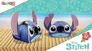 INSTRUÇÃO DE MONTAGEM CAIXA SURPRESA STITCH