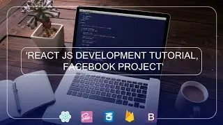 React Js Development Tutorial, Facebook Project - Part 2 use React Router Dom and modify pages