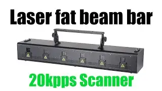 6 eyes rgb BeamBar10R | beam laser light effect