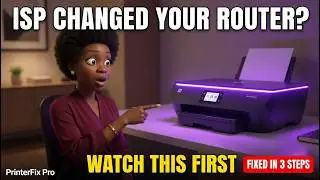HP ENVY Printer Not Connecting to New Wi-Fi After ISP Change – Fixed in 3 Steps