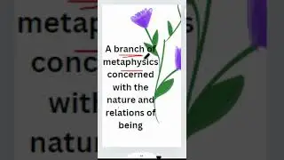 ontology  #selfstudy179  #youtubeshorts #neteducation #education #net
