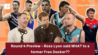 Mick calls up and old housemate & Brett stares down a Power forward! [Footy & Friends #12 2025]