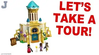 LEGO 2023 Disney Wish King Magnifico's Castle 43224 Tour & Review