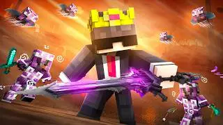 How I Stole CUSTOM WEAPONS From NETHER PLAYERS in This Minecraft SMP