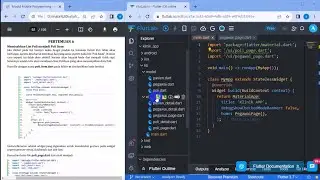 Pertemuan 6| Projek klinik_app Menggunakan flutlab.io