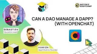 Motoko Bootcamp | Can we manage a dApp with a DAO? (With OpenChat)