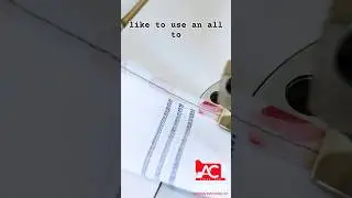 Double fold bias binder - saves time and creates clean finishes! 