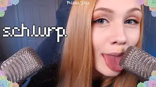 ASMR Schlurping Your Ears / Mouth Sounds on the RODE