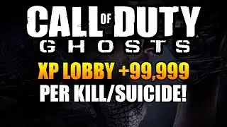 (PS3) Call of Duty Ghosts Free XP Lobby! +99,999 per Kill/Suicide!