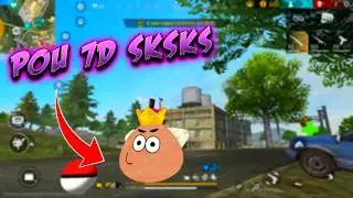 TEXTURA 7D DO POU NO FREE FIRE SKSKSKSK