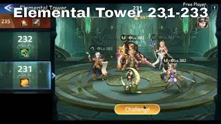 Elemental Tower 231-233 ► MOBILE LEGENDS ADVENTURE