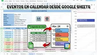 How to Create Events in Google Calendar from Google Sheets / Integration with Apps Script