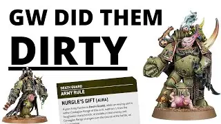 So the Death Guard Faction Focus Looks... Kinda Terrible! Army Rules, Datasheets and More Reviewed