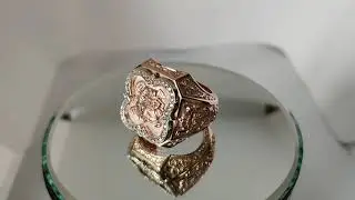 Перстень "Экскалибур" из золота