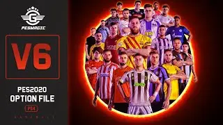 PES 2020- OPTION FILE+winter transfers 2020 -  PS4 [ V6 ] %100+DLC 4.0