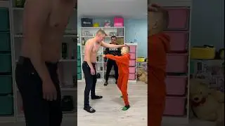 Little Cobra Kai 🤣 