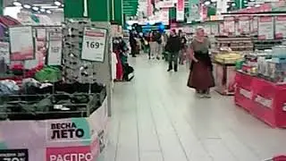 Ч.5. ТЦ Гудзон, гипермаркет Окей, аварийная протечка кровли с угрозой обрушения. Эвакуация.