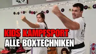 Kids Kampfsport: Alle Boxtechniken
