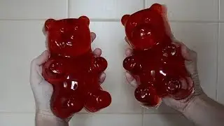 How to make a giant gummy bear - Homemade giant gummy bear - Haribo bears