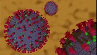 CoronaVirus Medical Animation with Blender