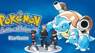 POKEMON BLUE VERSION WALKTHROUGH PART 4 - TEAM ROCKET SECRET HIDEOUT