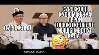 Чувак хажы Суро жооп куоум кундузу герой озунча еле тошокто мышык бол валат