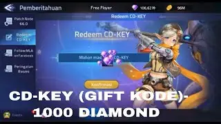 CD-KEY (GIFT KODE) - 1000 DIAMOND - MOBILE LEGENDS ADVENTURE