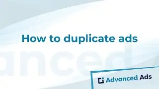 How to duplicate ads