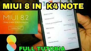 Latest  Miui Rom For Lenovo K4 Note || Original Cool Feature Of Xiomi || Full Flashing Video In HD