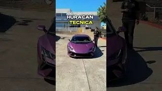 Viola SE30 on a Huracan Tecnica 60TH Anniversary 💕🔥 #lamborghini60 #violaSE30