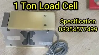 1 Ton Load Cell Unboxing and Review | Heavy Duty Load Cell Overview